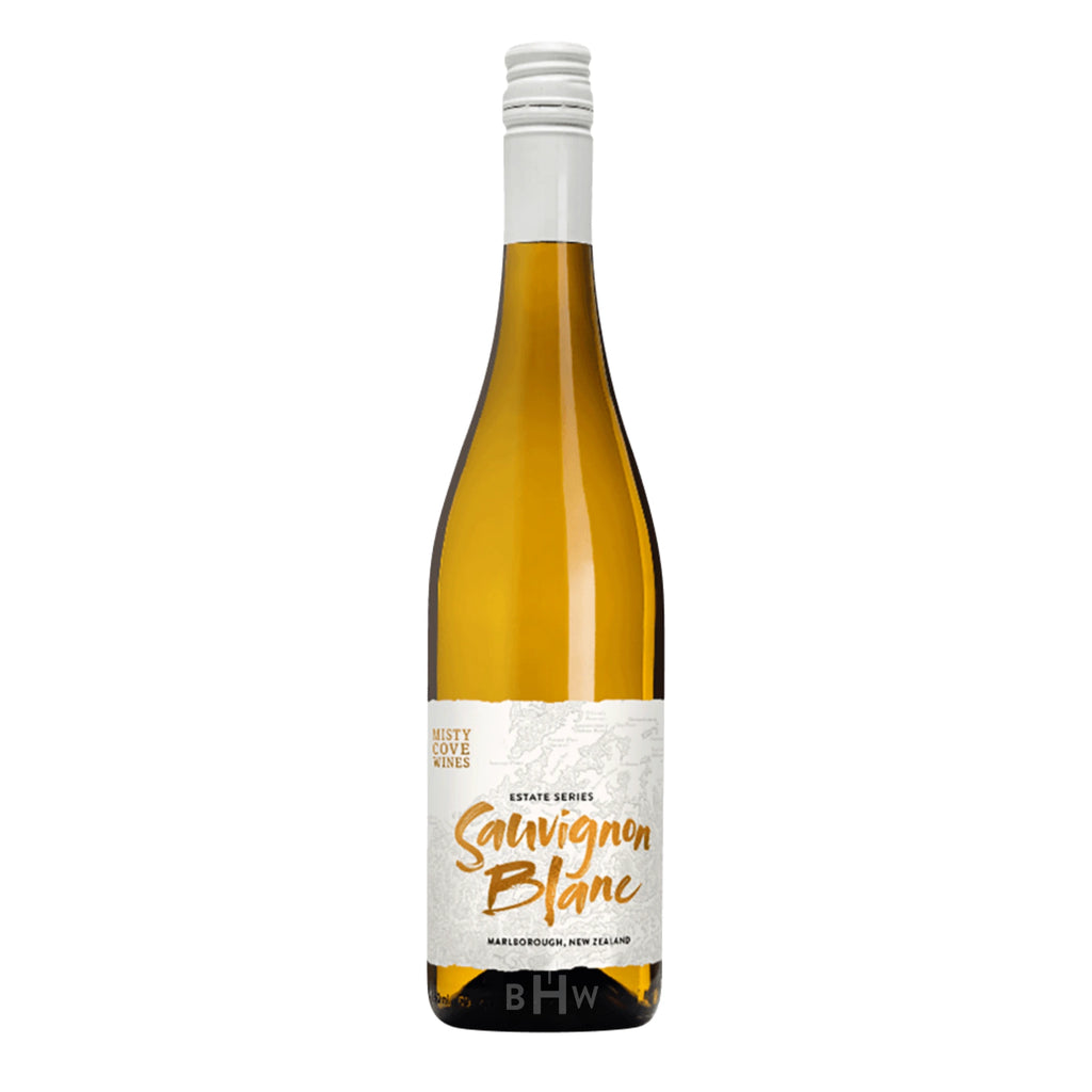 2025 Misty Cove Sauvignon Blanc Marlborough New Zealand wine bottle.