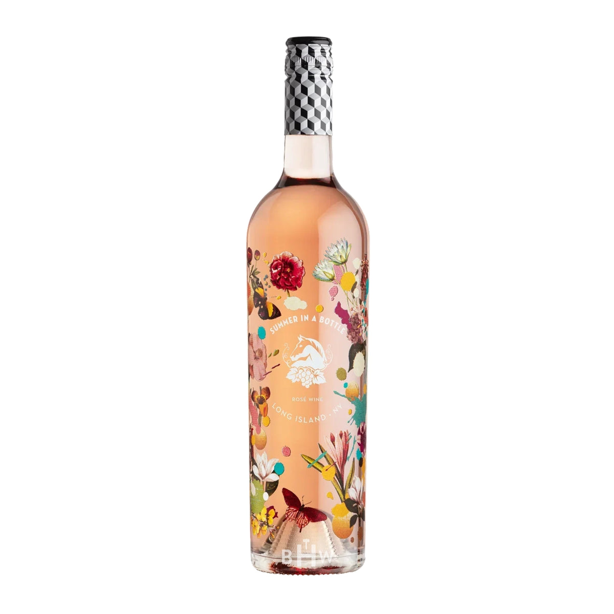 2025 Wölffer Estate Summer In A Bottle Rosé Long Island wine bottle, curated by Big Hammer Wines.
