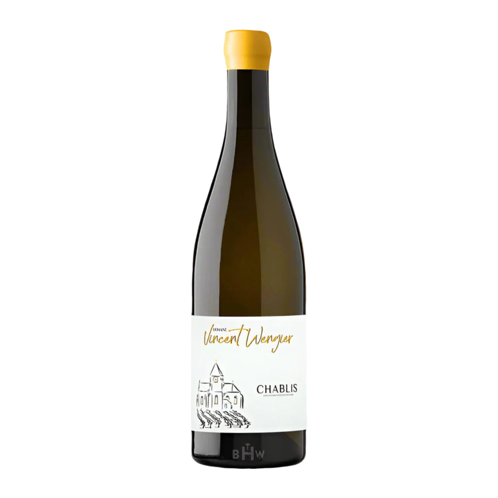 2025 Domaine Vincent Wengier Chablis wine bottle.