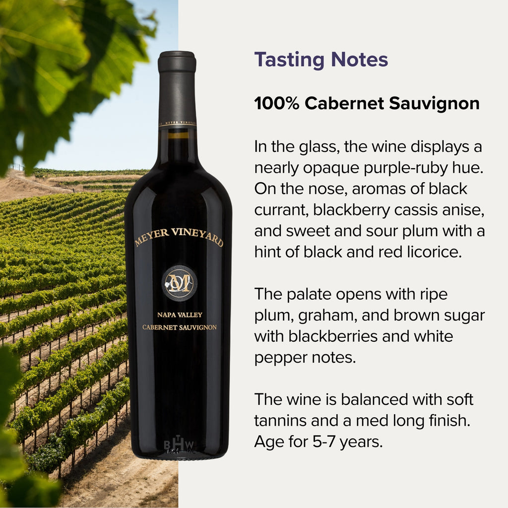 2018 Hestan Vineyards Meyer Estate Cabernet Sauvignon Napa Valley