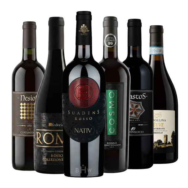98 & 99-Point Italian Gems 6pk Sampler | BHW | Big Hammer Wines