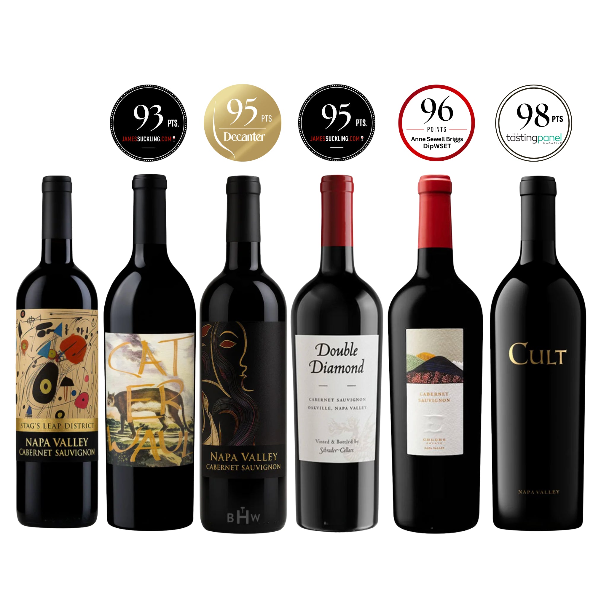 A Brilliant Vintage: 2023 Napa Cabernet 6-Pack Sampler