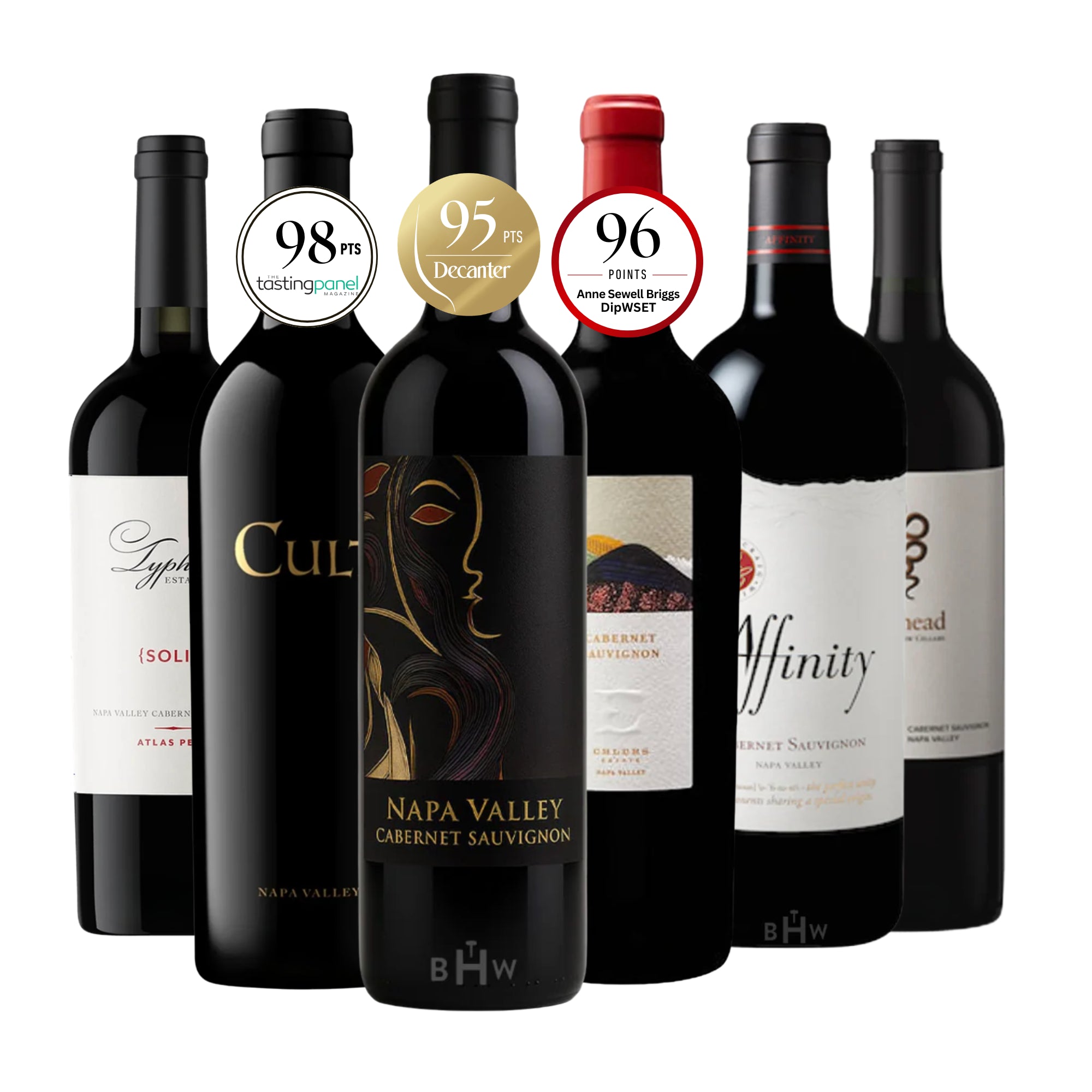A Brilliant Vintage: 2023 Napa Cabernet 6-Pack Sampler (6x750ml)