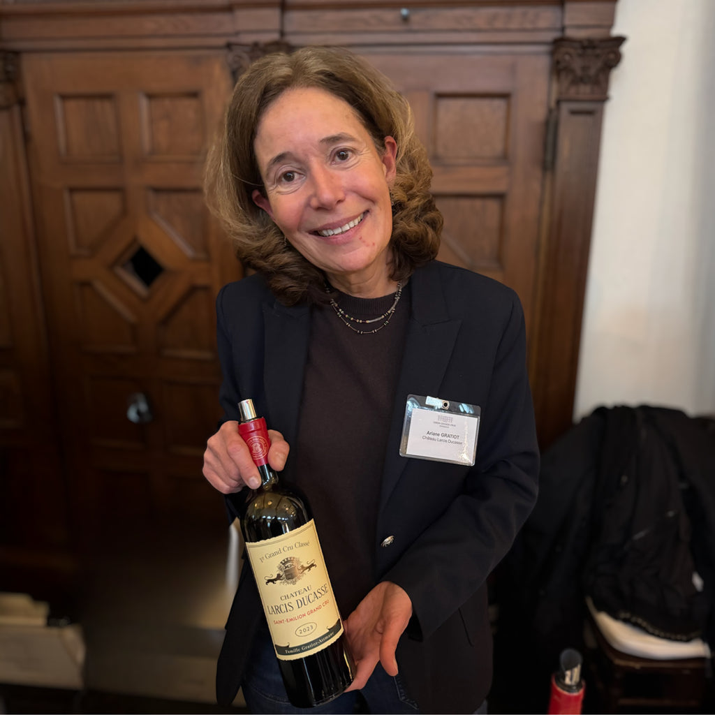 Ariane Gratiot Owner Chateau Larcis Ducasse.
