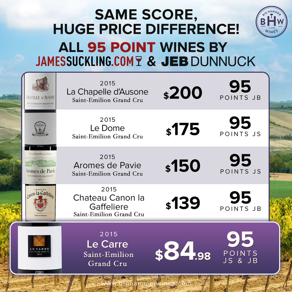 2015 Le Carre Saint Emilion Grand Cru