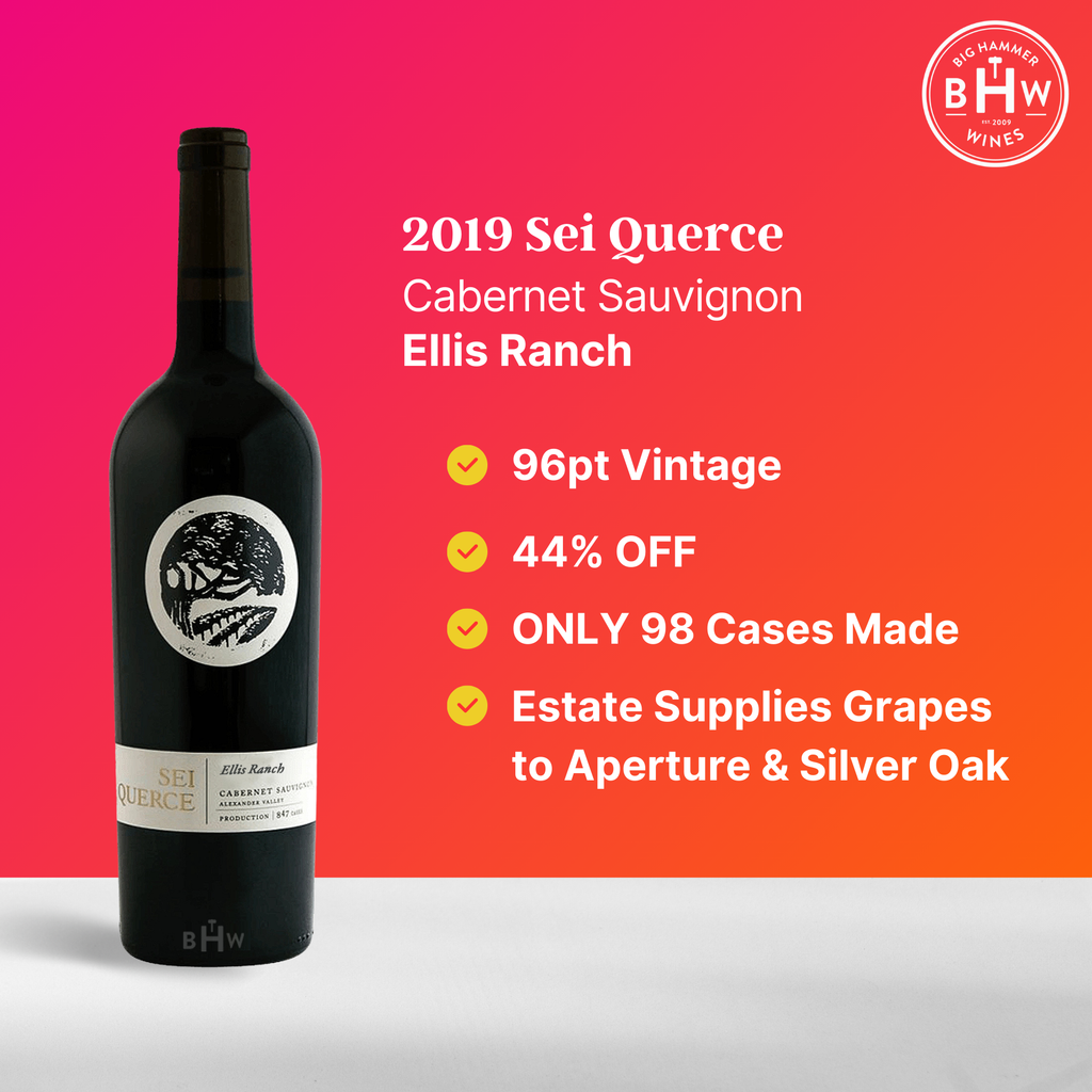 2019 Sei Querce Ellis Hillside Cabernet Sauvignon Alexander Valley