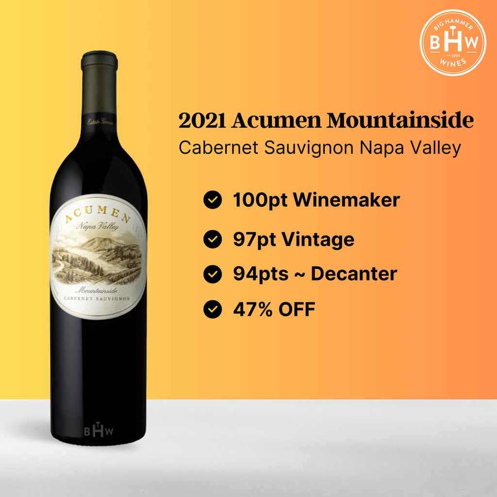2021 Acumen Mountainside Cabernet Sauvignon Napa Valley
