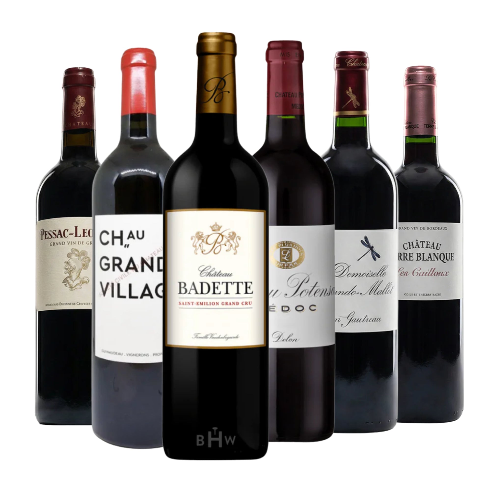 Best Bordeaux 6pk Sampler for Beginners 6x750ml