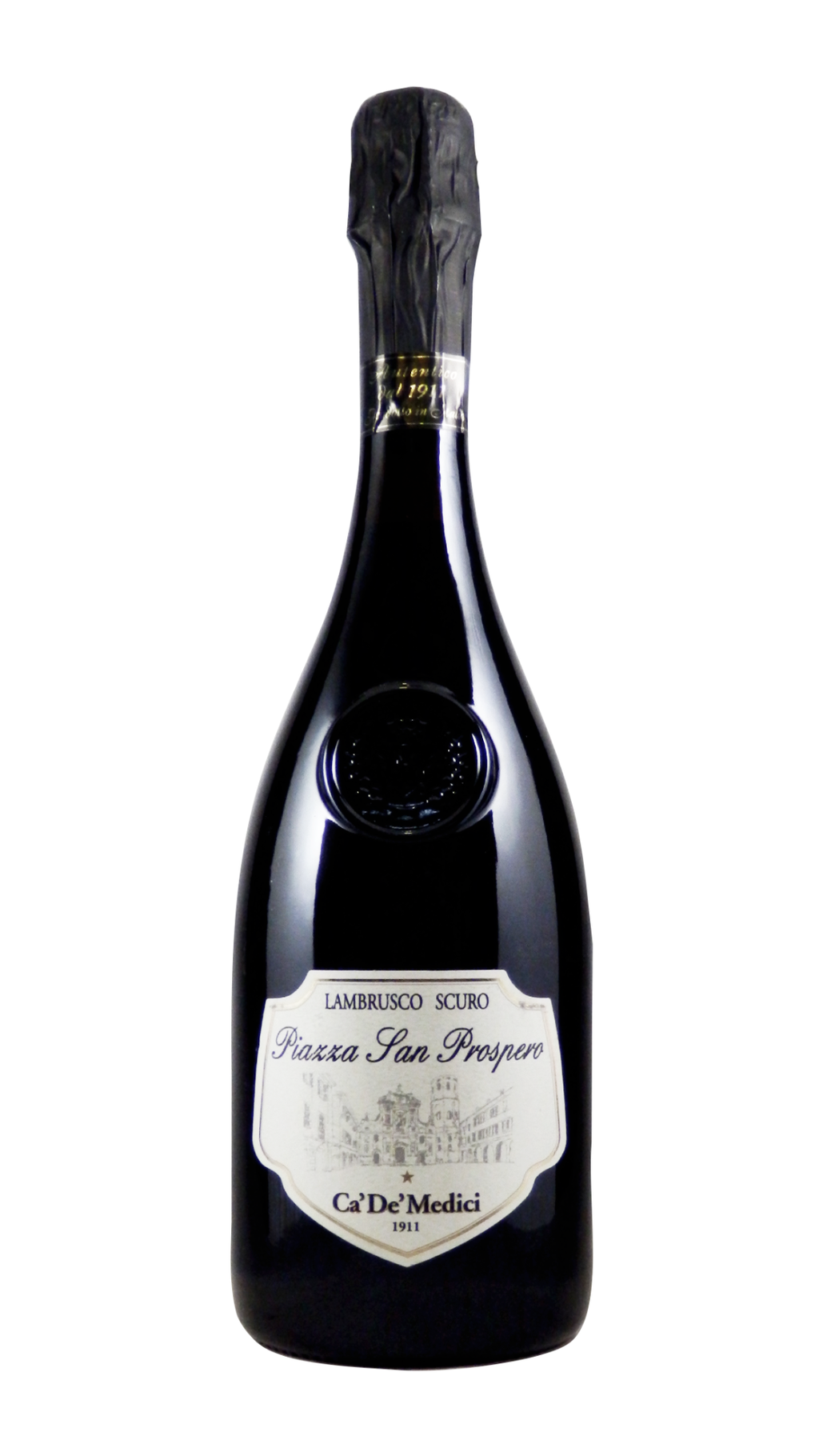 Ca' de' Medici Lambrusco Scuro Reggiano Secco ‘Piazza San Prospero'