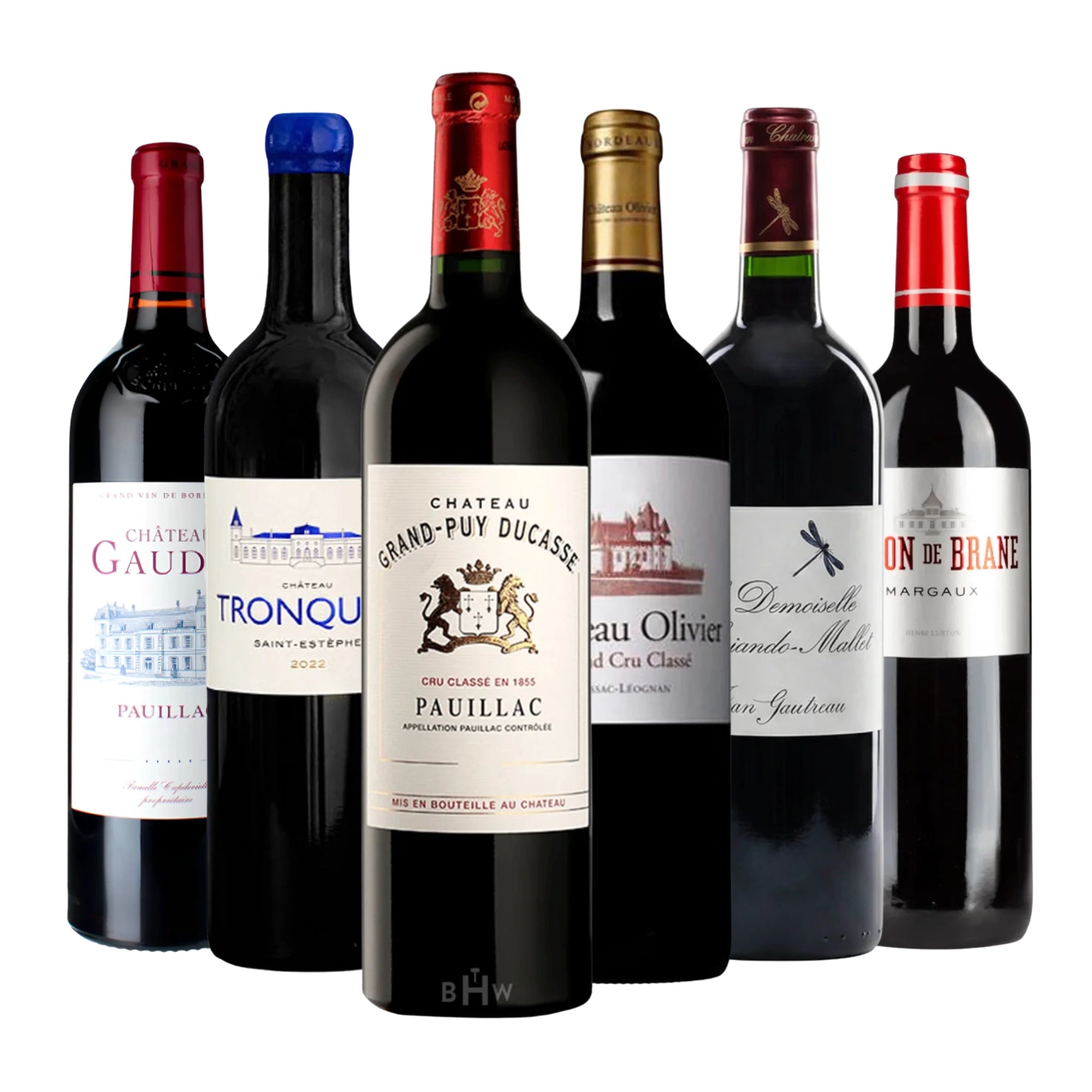 Cabernet Lovers: Left Bank Bordeaux 6pk Sampler 6x750ml