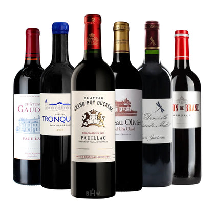 Cabernet Lovers: Left Bank Bordeaux 6pk Sampler 6x750ml