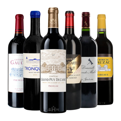 Cabernet Lovers: Left Bank Bordeaux 6pk Sampler 6x750ml