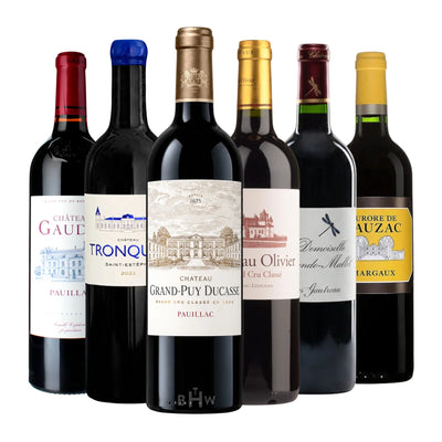 Cabernet Lovers: Left Bank Bordeaux 6pk Sampler 6x750ml