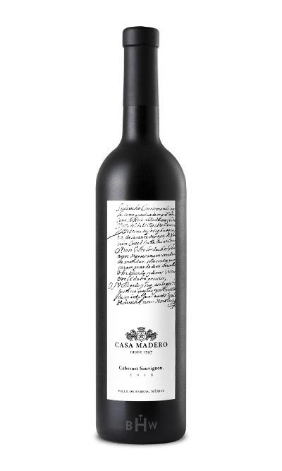 2019 Casa Madero Cabernet Sauvignon Coahuila Mexico