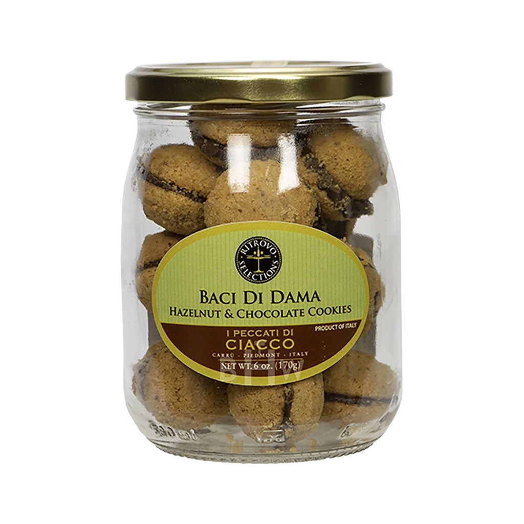Ciacco Baci di Dama - Hazelnut & Gianduja Cookies Cookie Ciacco Baci di Dama - Hazelnut & Gianduja Cookies 170g