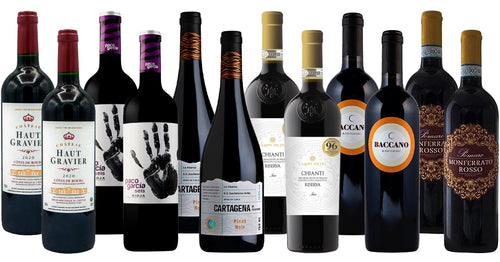 Case by Case Special - 12PK Offer  (6 Wines with 2 Bottles of Each )