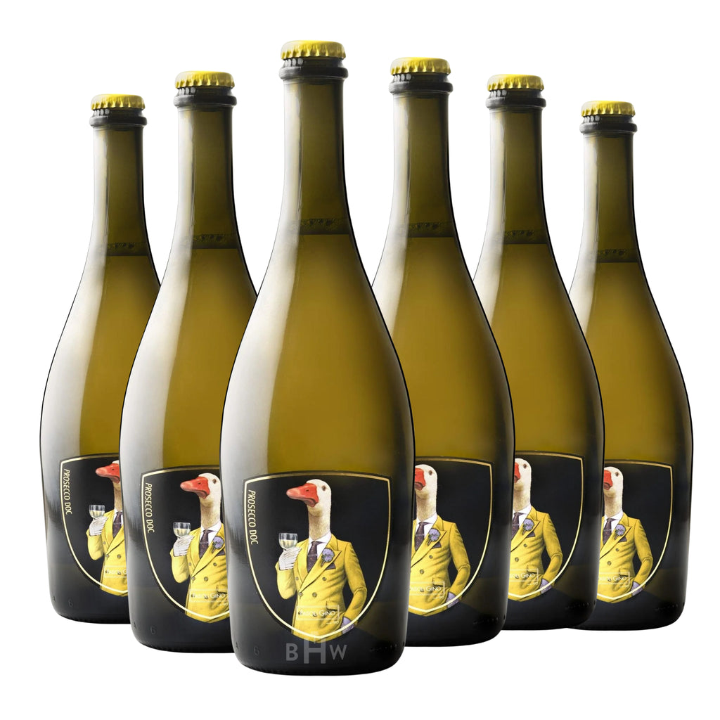 Fasoli Gino 'La Corte del Pozzo' Prosecco DOC Veneto NV 6-pack sparkling wine bottles, curated by Big Hammer Wines.