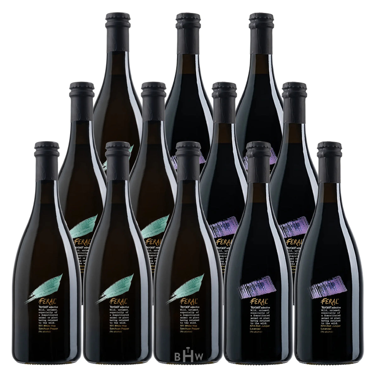 Feral Non-Alcoholic Mixed 12-Pack 12x750ml curated by Big Hammer Wines