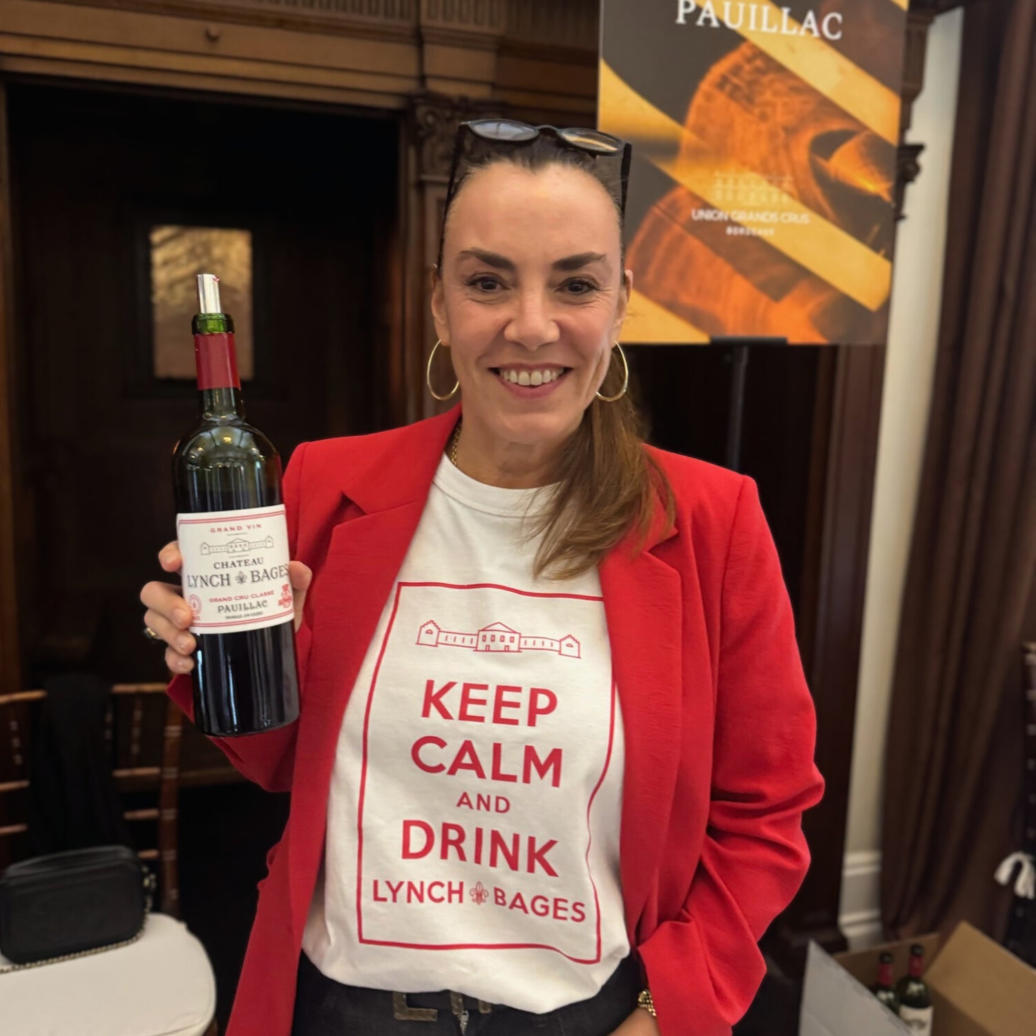 Kinou Cazes-Hachemian Co owner at Chateau Lynch Bages