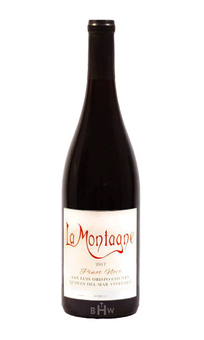 2017 LaMontagne Quinta del Mar Vineyard Pinot Noir San Luis Obispo County Clone 115