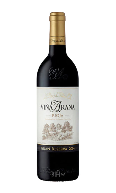 2014 La Rioja Alta S.A. Viña Arana Gran Reserva Rioja