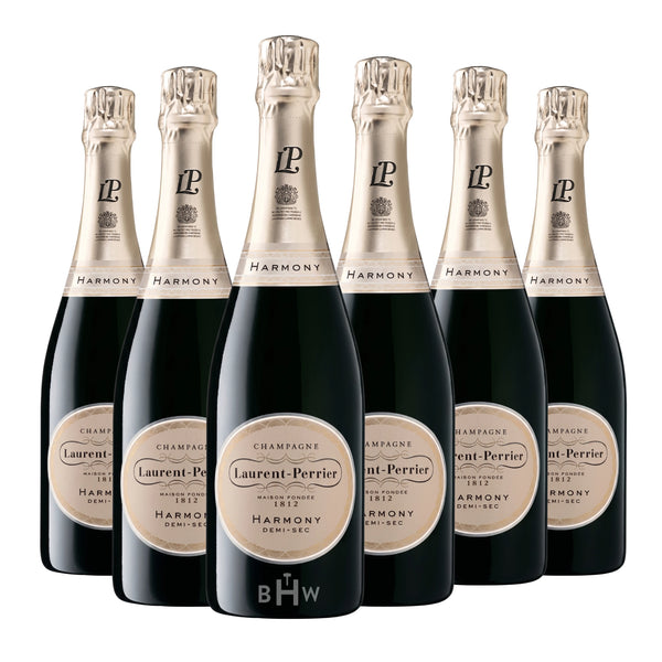 Laurent-Perrier Harmony Demi-Sec Champagne NV 6-pack, 6x750ml bottles. Curated by Big Hammer Wines.