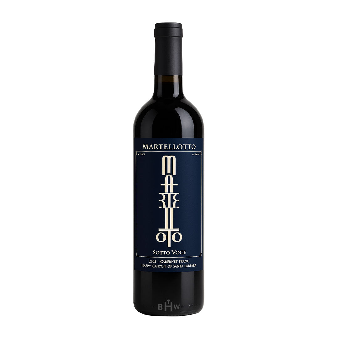 2021 Martellotto Sotto Voce Cabernet Franc Happy Canyon of Santa Barbara