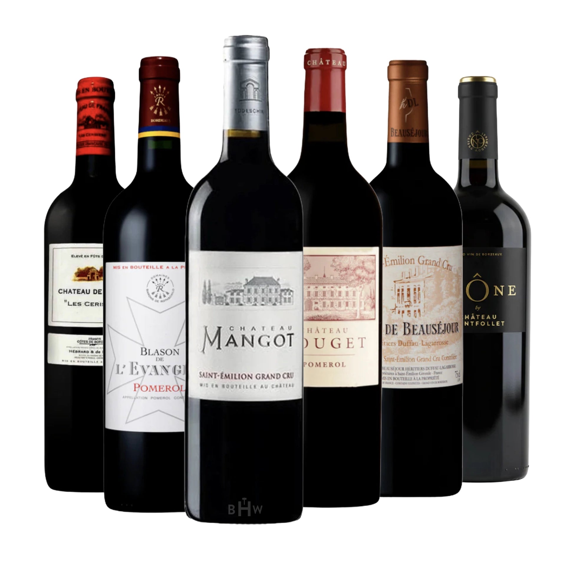 Merlot Cab Franc Bliss: Right Bank Bordeaux 6pk Sampler 6x750ml