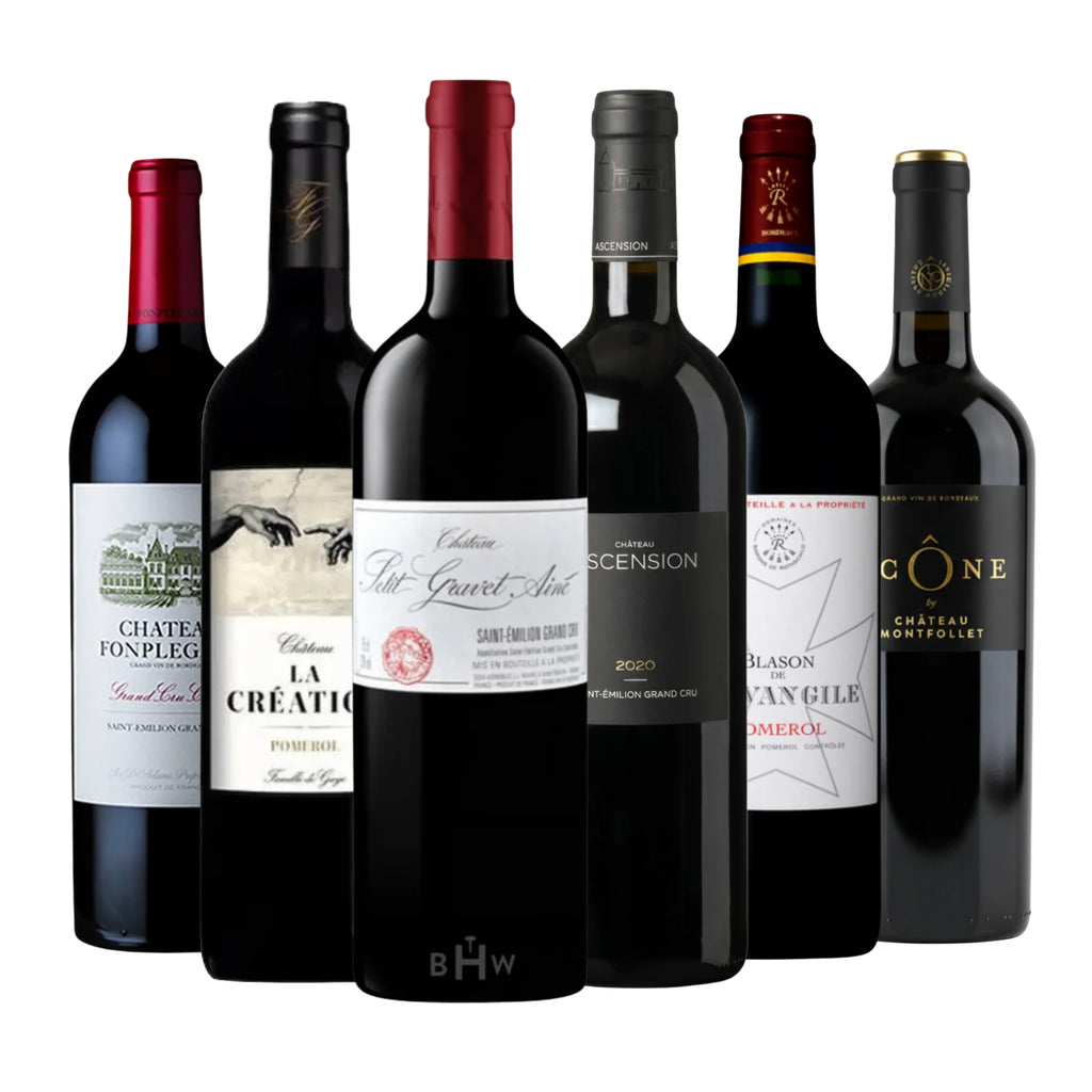 Image of Merlot Cab Franc Bliss: Right Bank Bordeaux 6pk Sampler 6x750ml