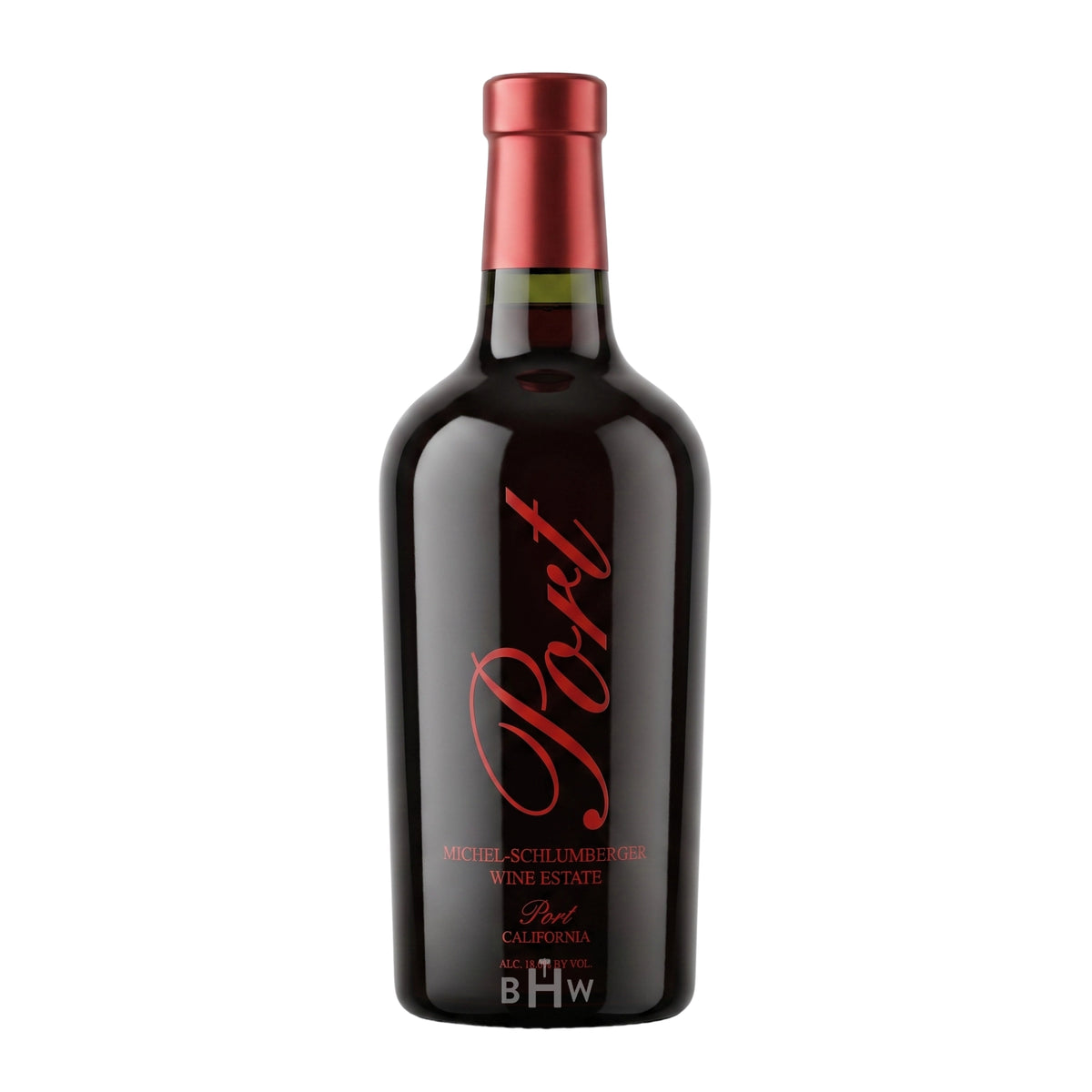 A bottle of Michel-Schlumberger Port California NV dessert wine, curated by Big Hammer Wines.