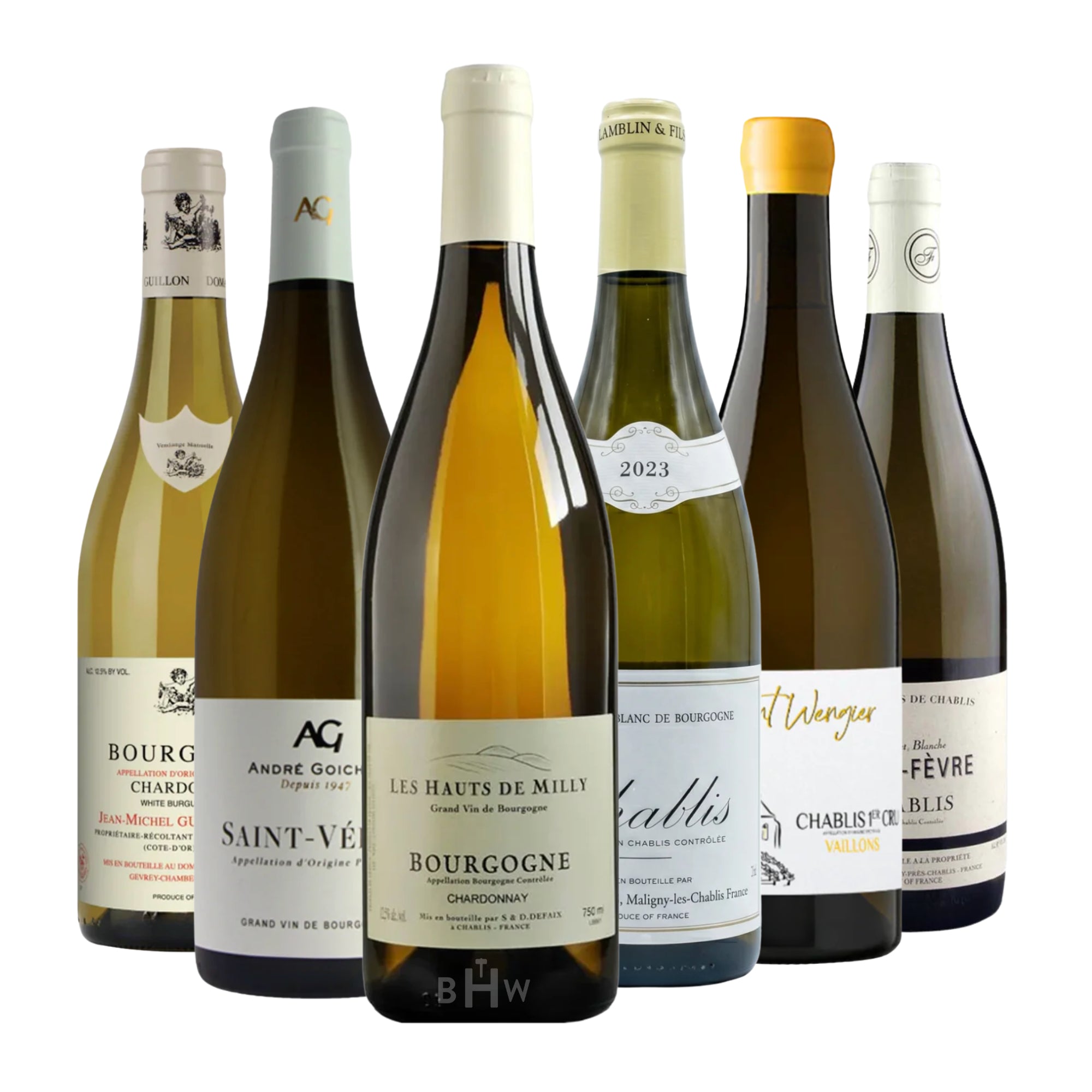 OG Top Flight Chardonnay: White Burgundy 6pk Sampler 6x750ml