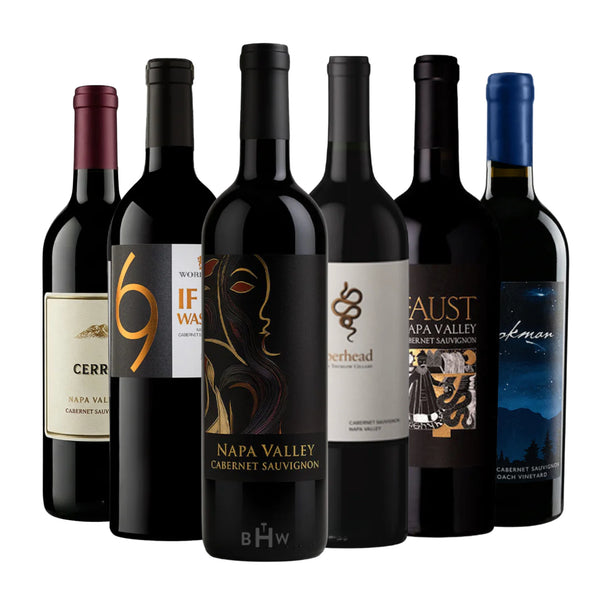 Our #1 Bestselling Adventure: Napa Valley Cabernet Sauvignon 6pk Sampler 6x750ml