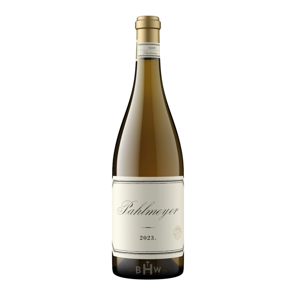 2023 Pahlmeyer Napa Valley Chardonnay, premium California Chardonnay, single 750ml bottle with elegant minimalist label, packed by Big Hammer Wines