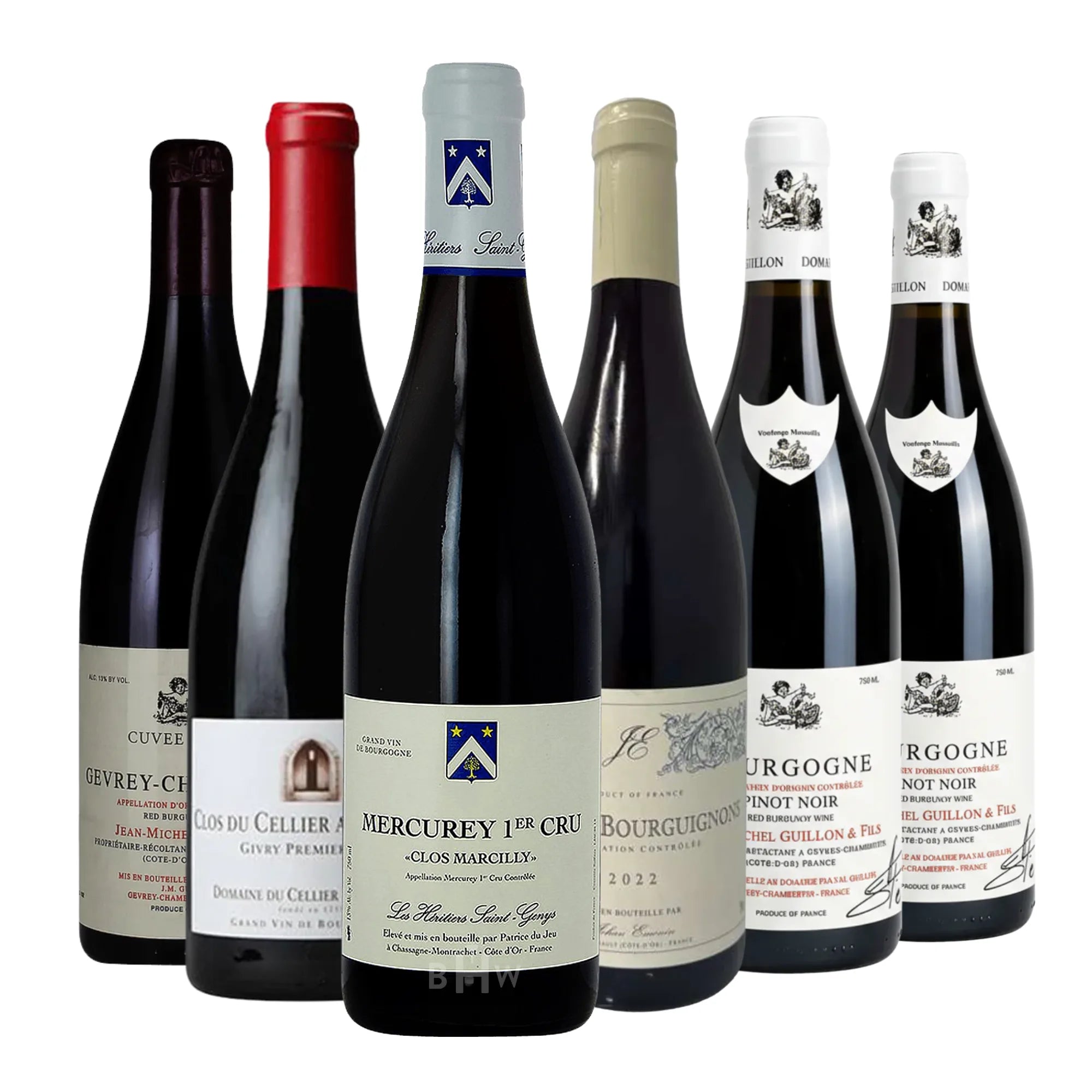 Pinot Lovers Unite! Red Burgundy 6pk Sampler 6x750ml