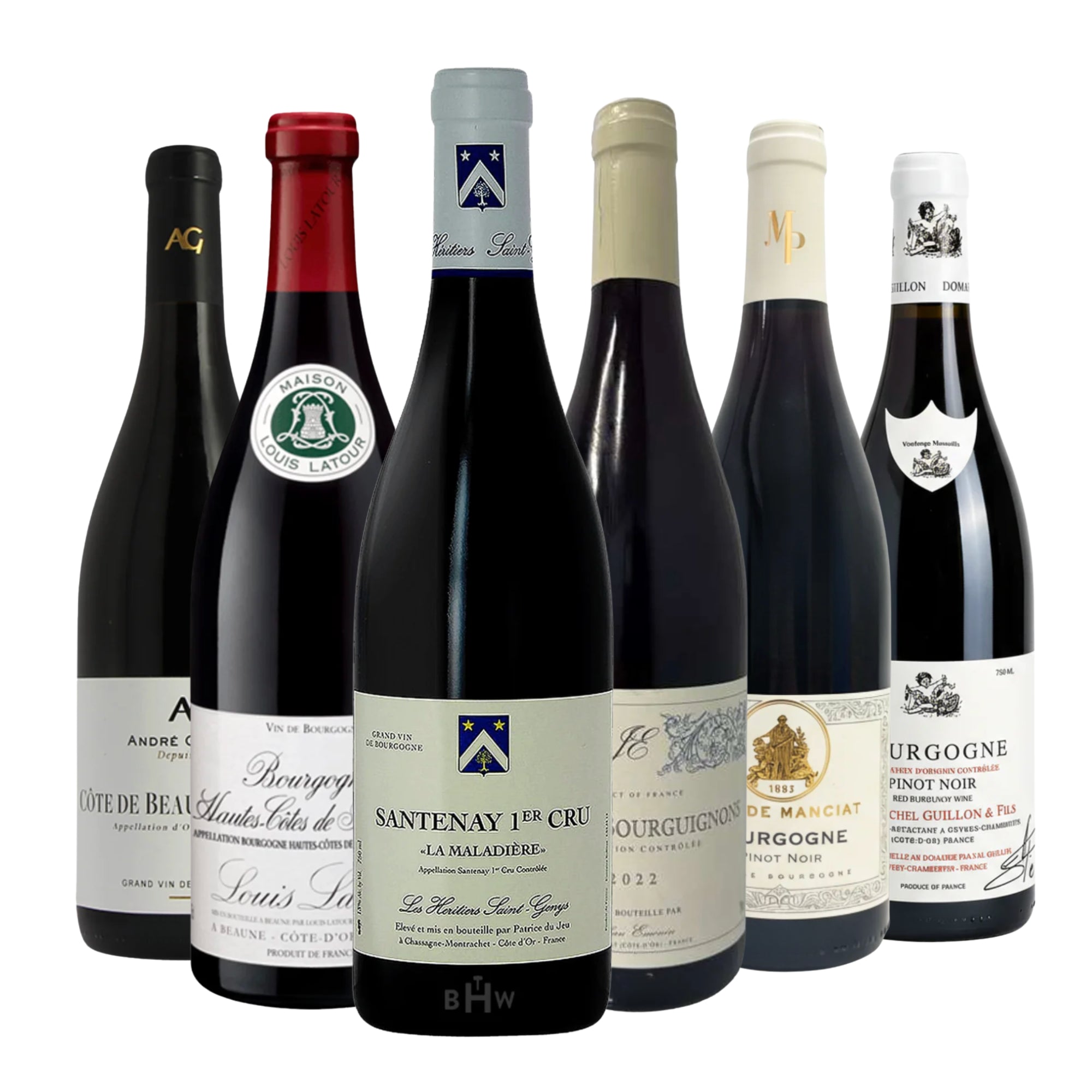 Pinot Lovers Unite! Red Burgundy 6pk Sampler 6x750ml