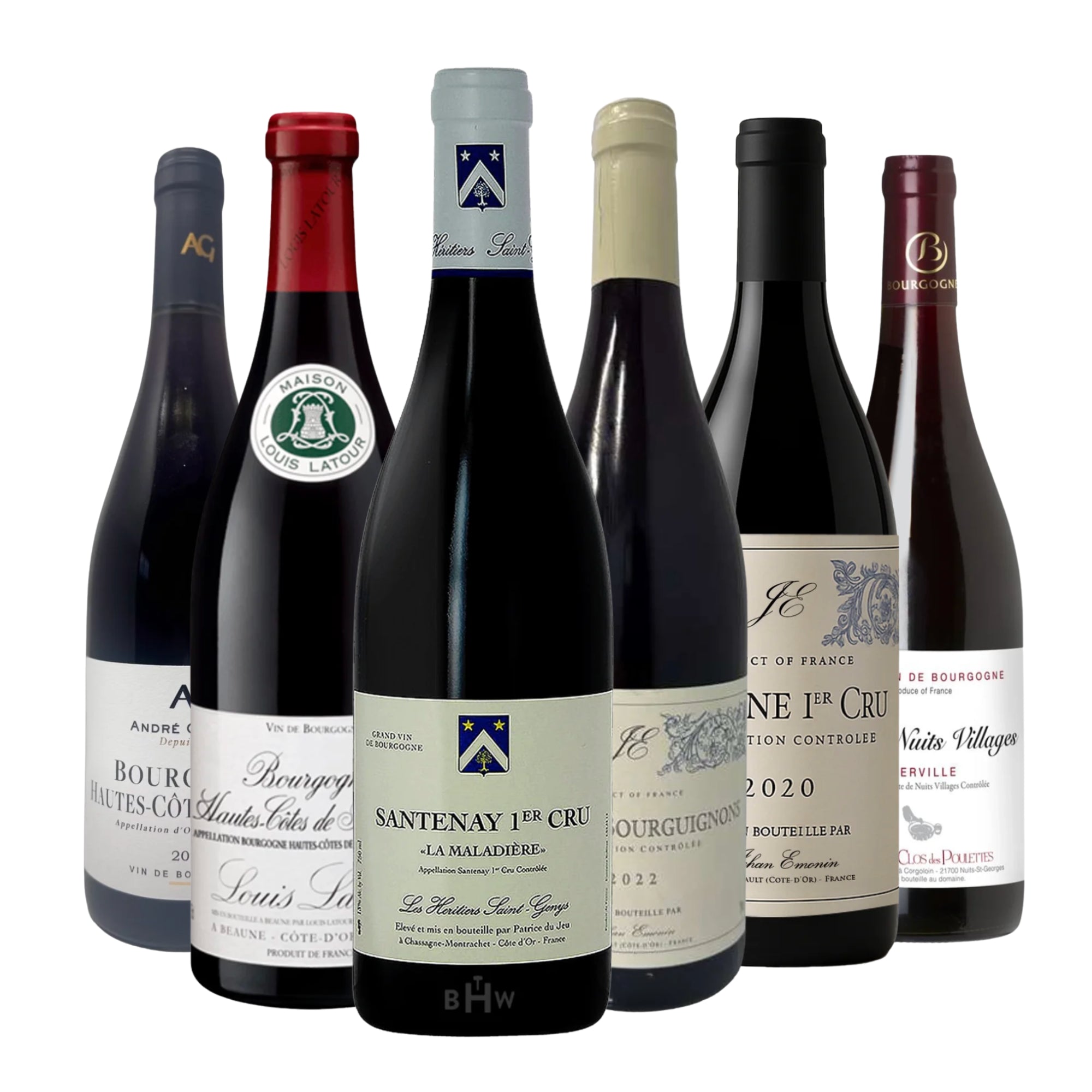 Pinot Lovers Unite! Red Burgundy 6pk Sampler 6x750ml