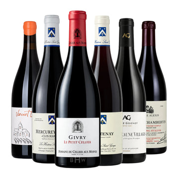 Pinot Lovers Unite! Red Burgundy 6pk Sampler 6x750ml by Big Hammer Wines