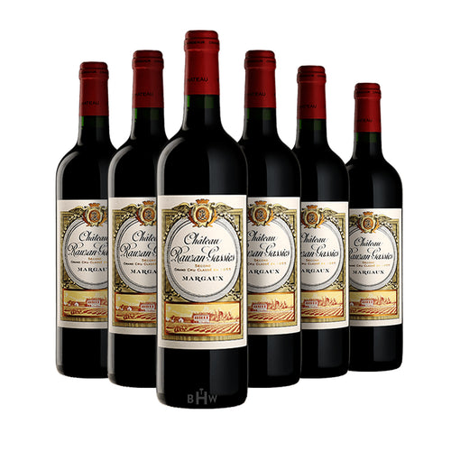 Chateau Rauzan-Gassies Red 2022 Chateau Rauzan Gassies Margaux Grand Cru Classe FUTURES 6 x 750ml