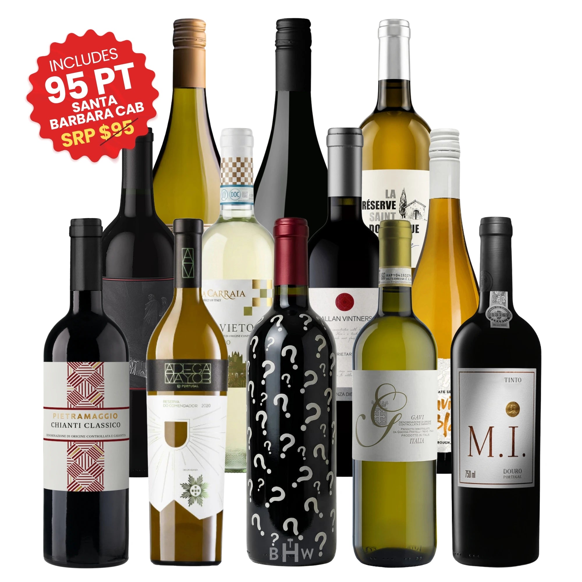 Red & White Mixed Case by BHW 12x750ml