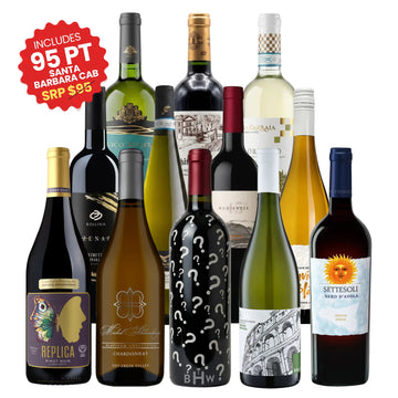 Red Wine Lovers Case featuring twelve 750ml bottles of red wine, curated by Big Hammer Wines.