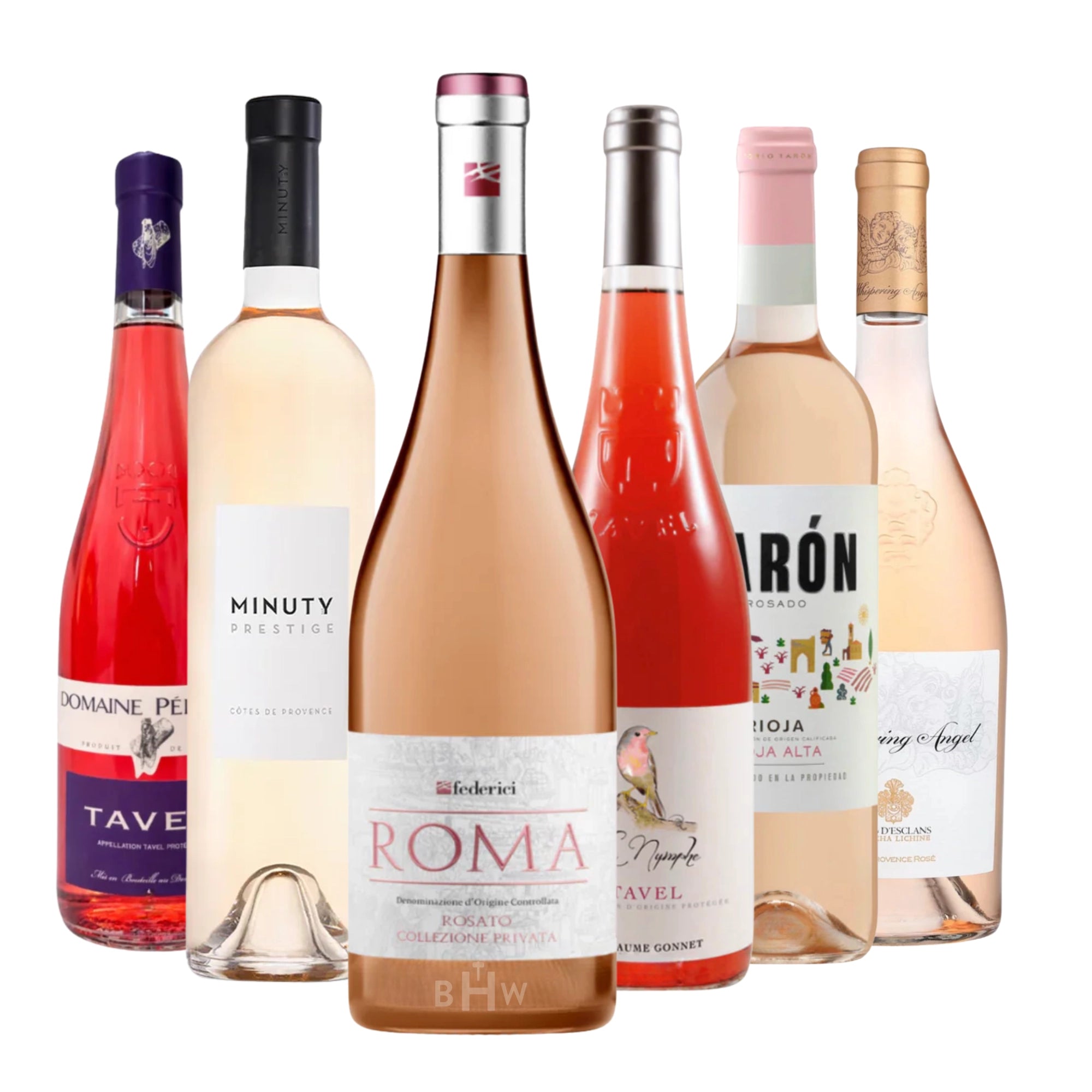 Rose All Day Rosé's of the World 6pk Sampler 6x750ml