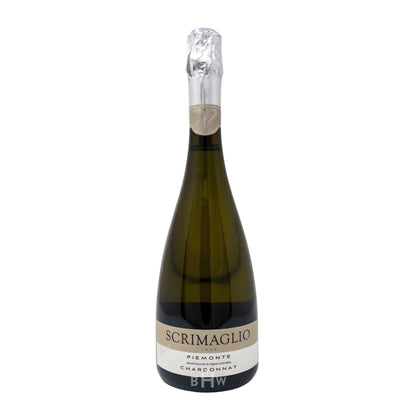 Scrimaglio Piemonte Chardonnay Brut sparkling wine NV Piedmont Italy 750ml