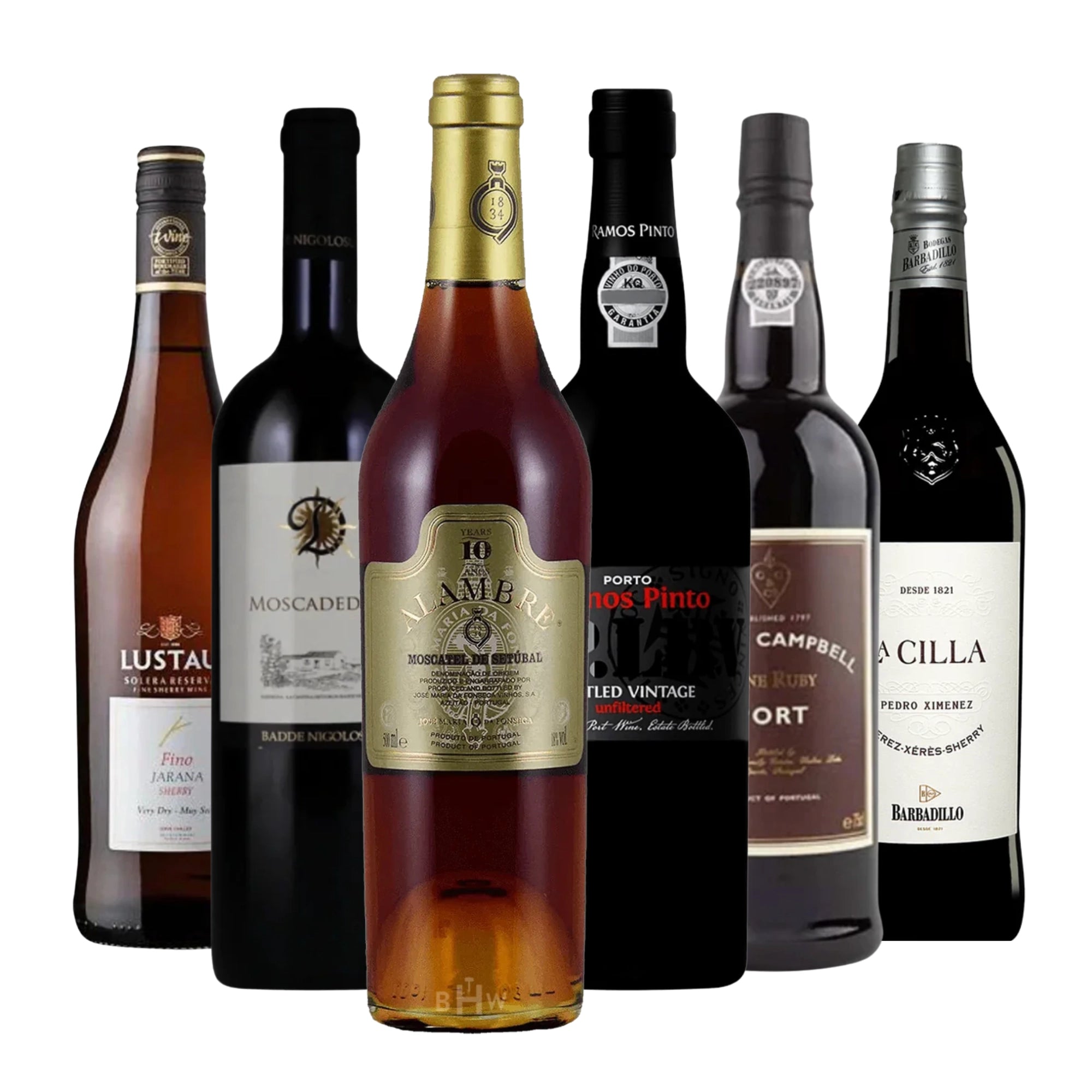 A 6-bottle wine sampler titled Simply Sweet Joy Wine 6pk Sampler, curated by Big Hammer Wines.