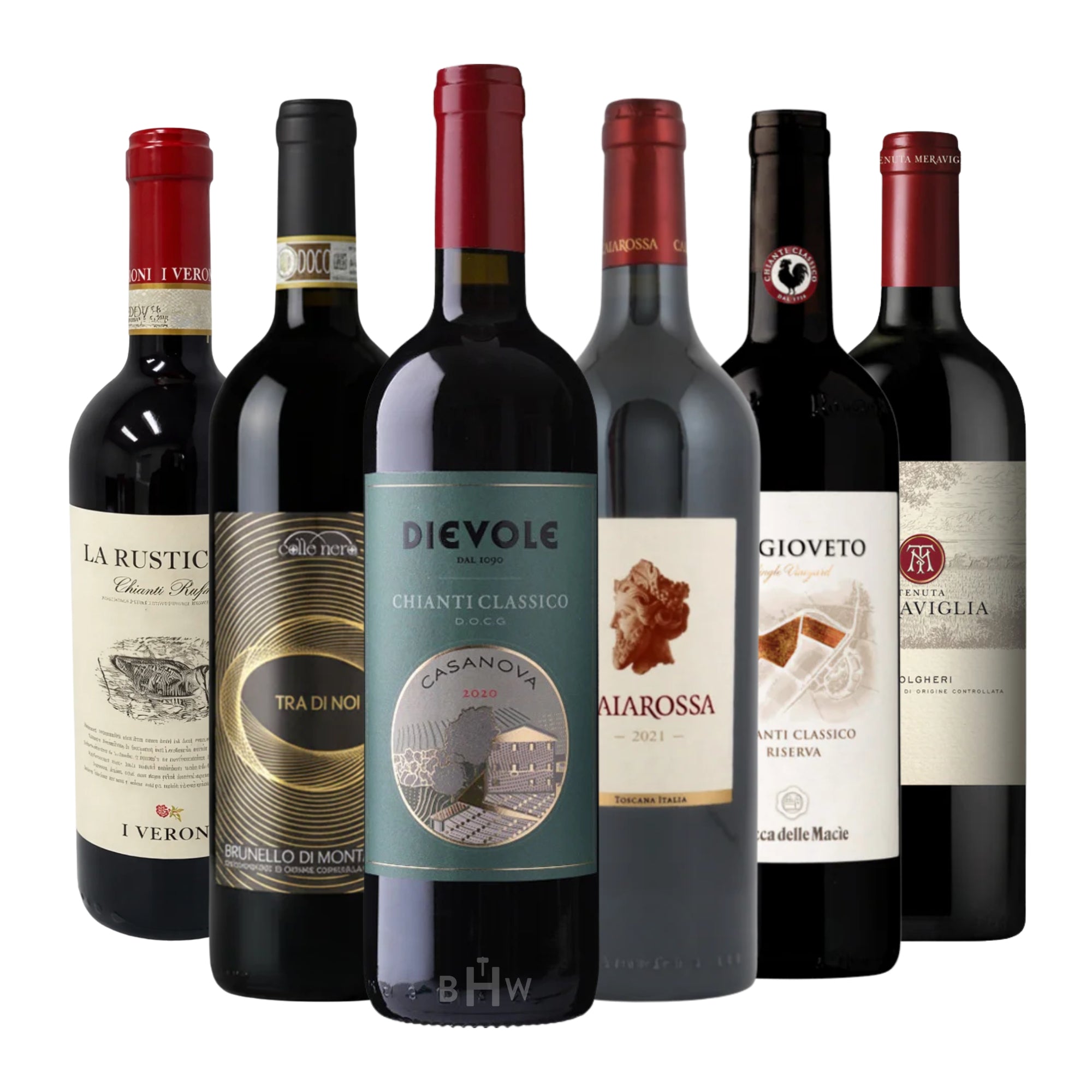 Take a Trip to Florence Tuscany 6pk Sampler 6x750ml