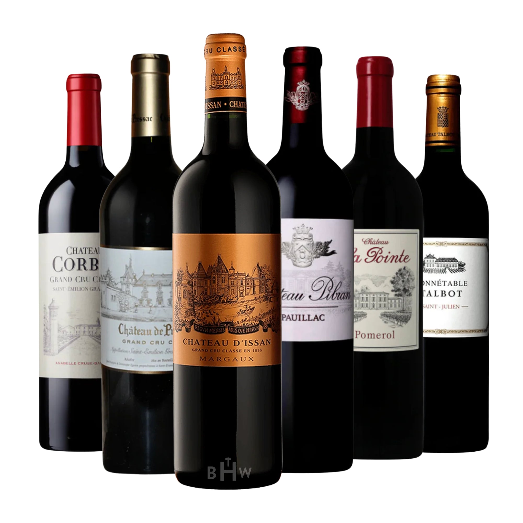 The Ultimate Bordeaux Battle: Left vs. Right Bank 6-Pack