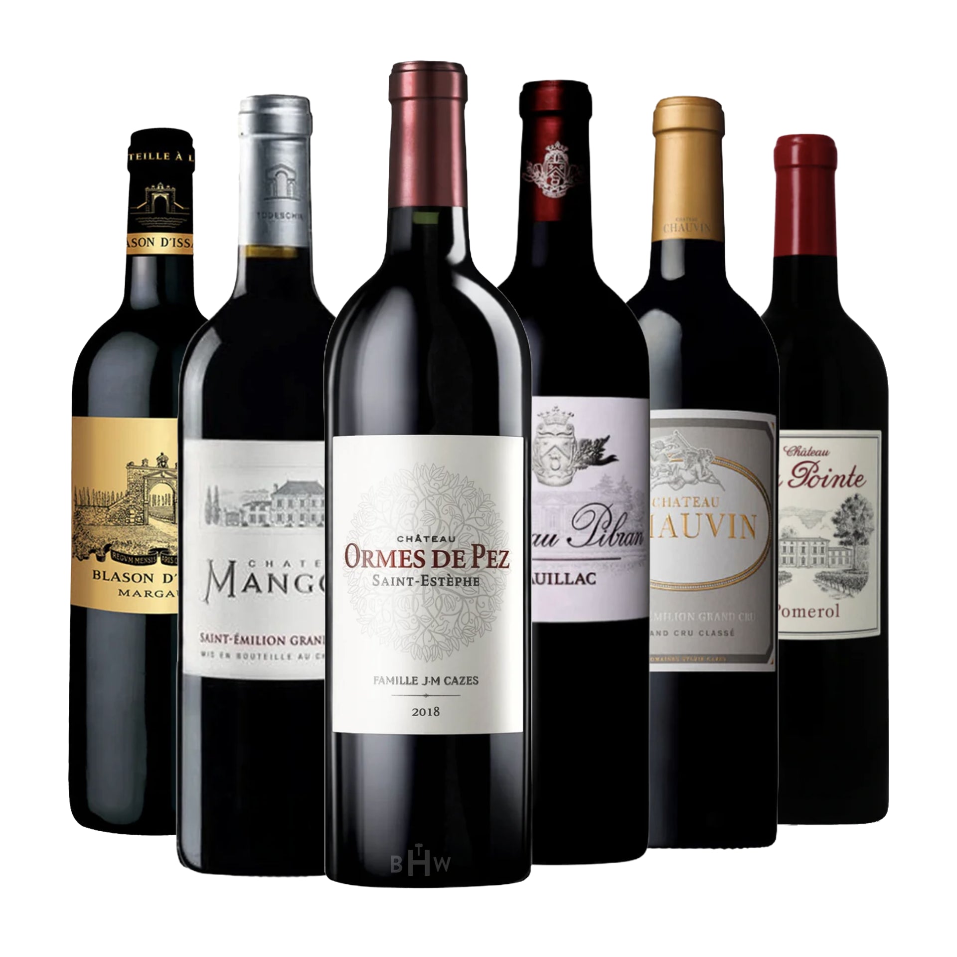 The Ultimate Bordeaux Battle: Left vs. Right Bank 6-Pack