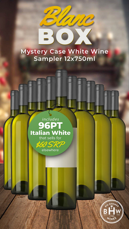 The Blanc Box: Mystery Case White Wine Sampler 12x750ml