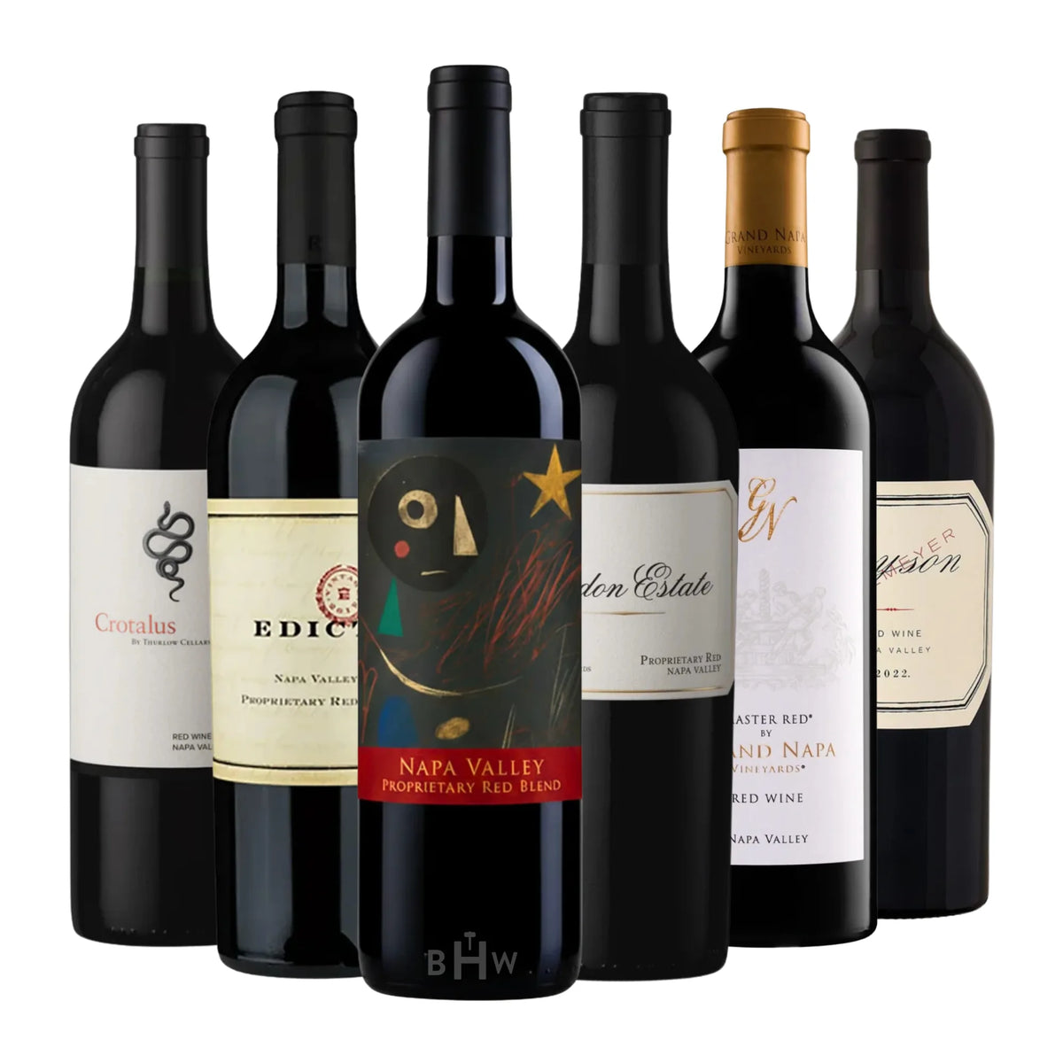 The Napa Red Blend Experience 6-Pack Sampler 6x750ml by Big Hammer Wines