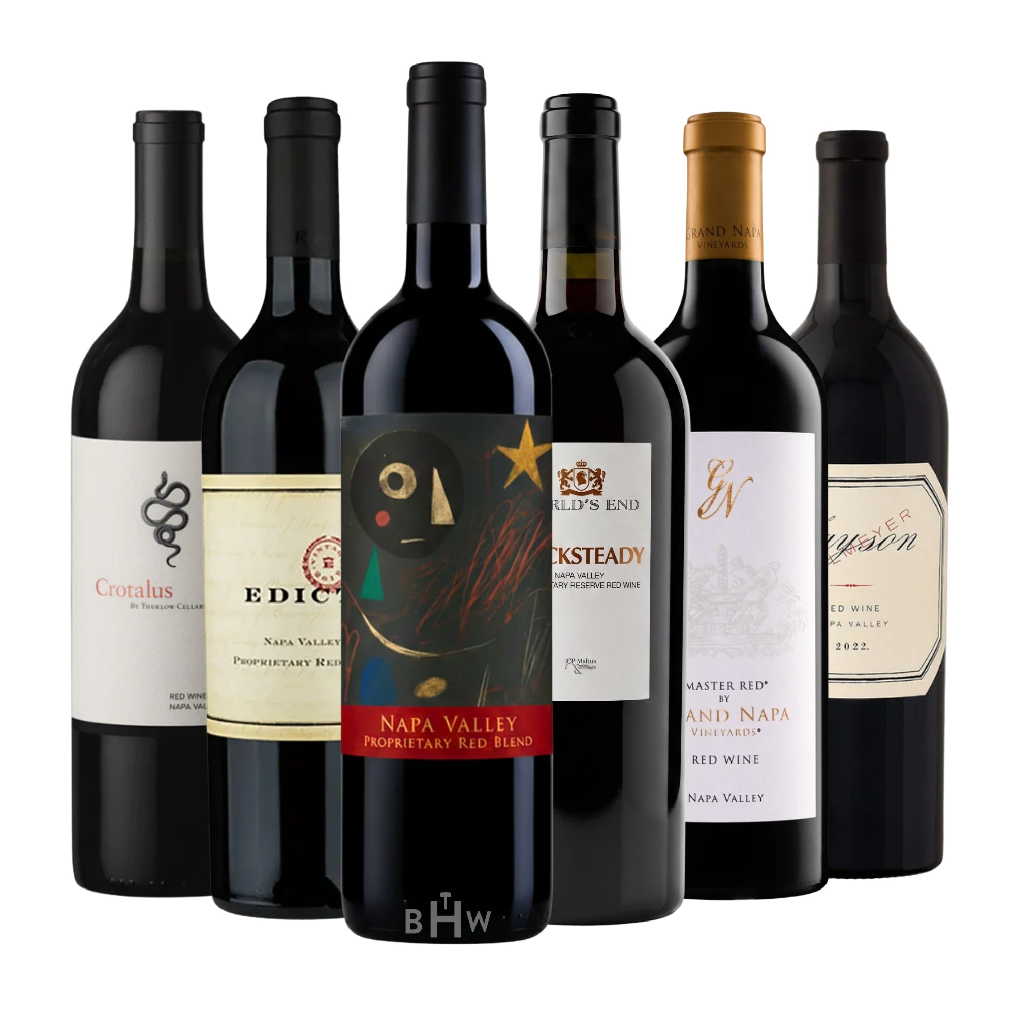 The Napa Red Blend Experience 6-Pack Sampler 6x750ml
