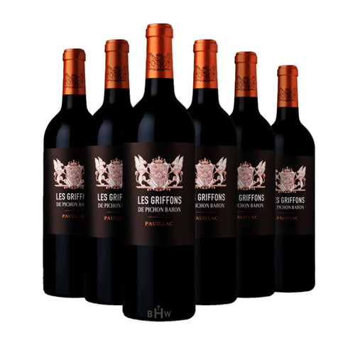 Chateau Les Griffons De Pichon Baron Red 2022 Chateau Les Griffons De Pichon Baron Pauillac FUTURES 6 x 750ml
